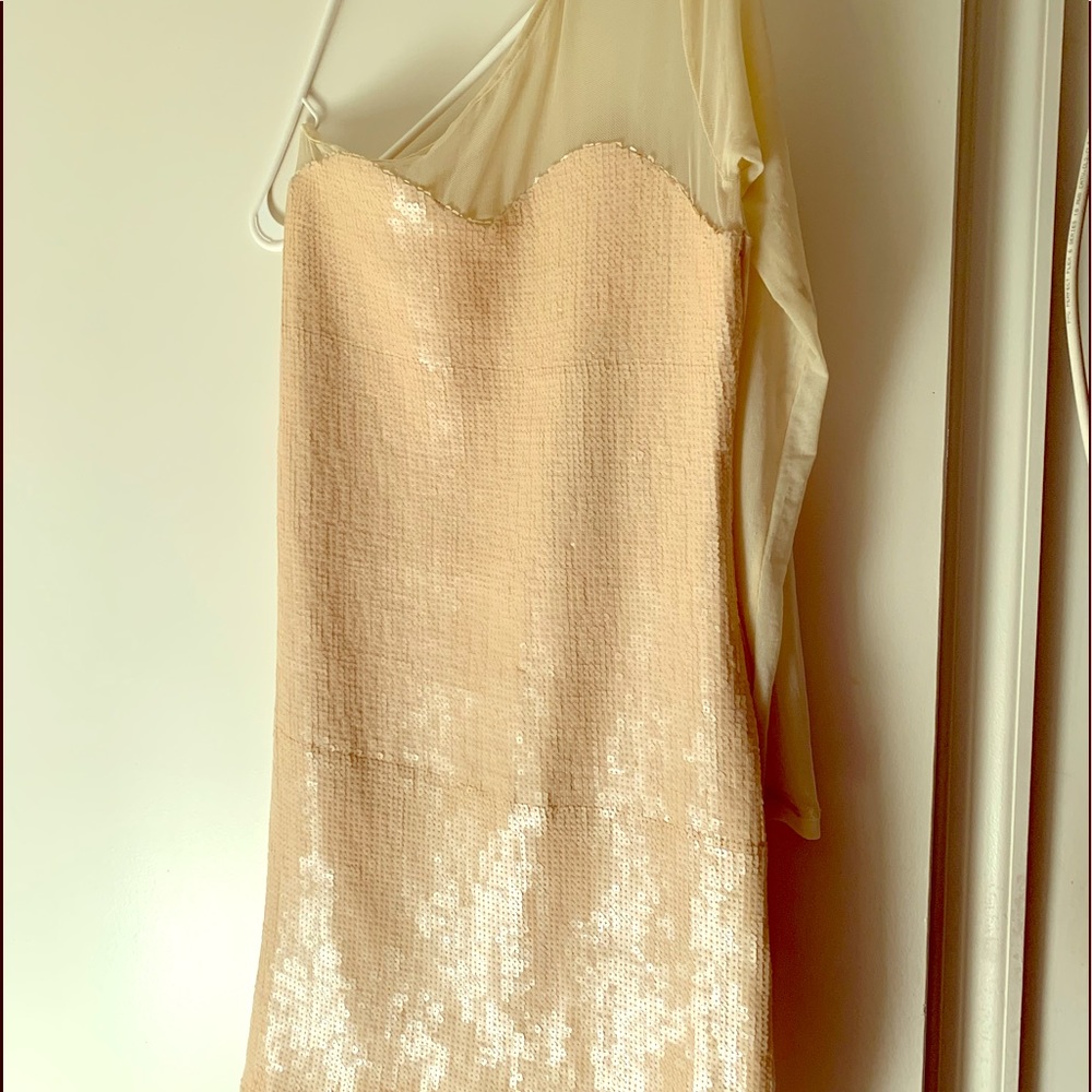 Sexy creme dress